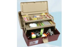 Estojo para pesca 2 Bandejas