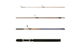 Vara de pesca p/ Molinete 1,65m - 2 Partes 